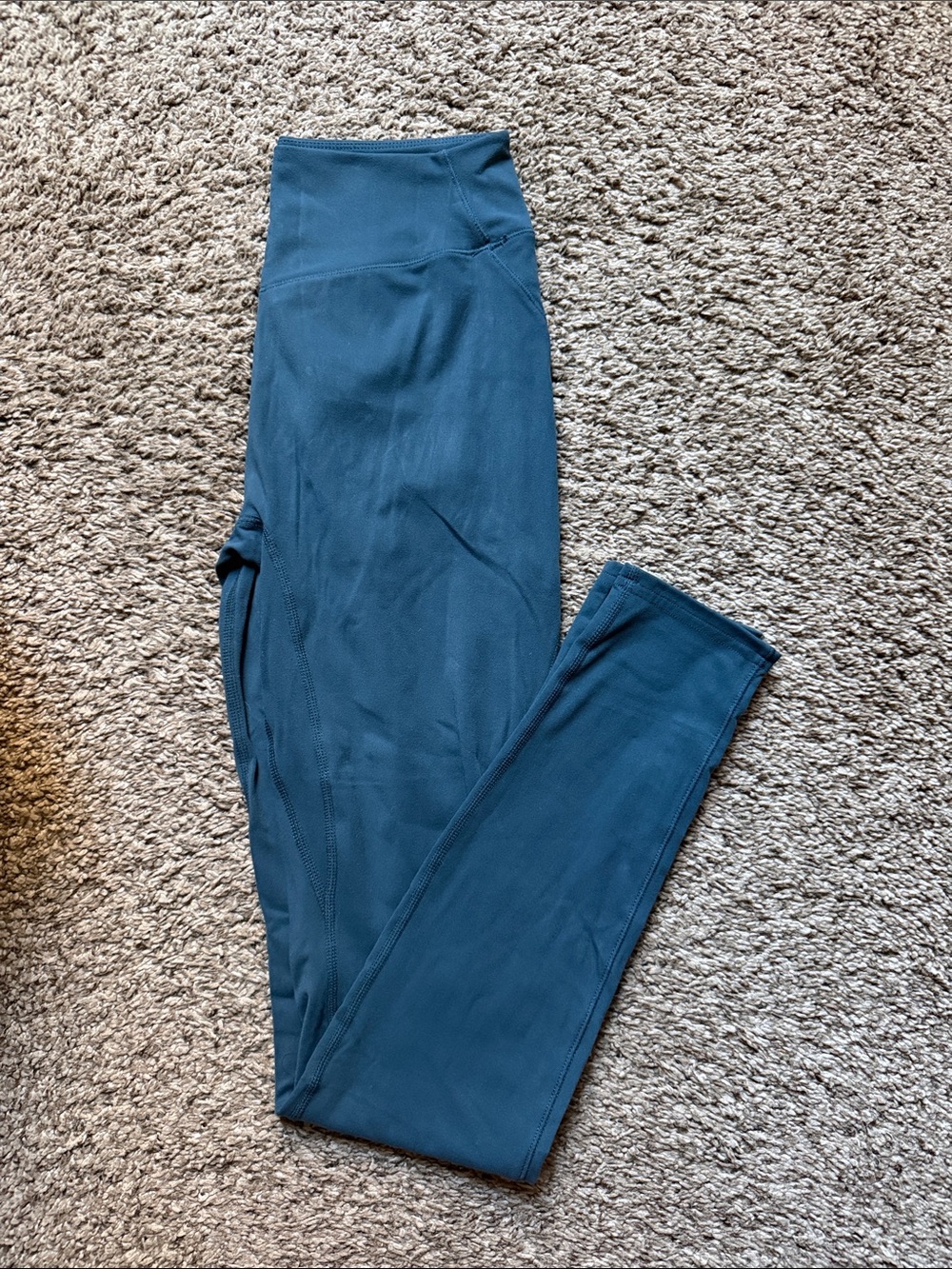 Alphalete Teal High-Waist Leggings